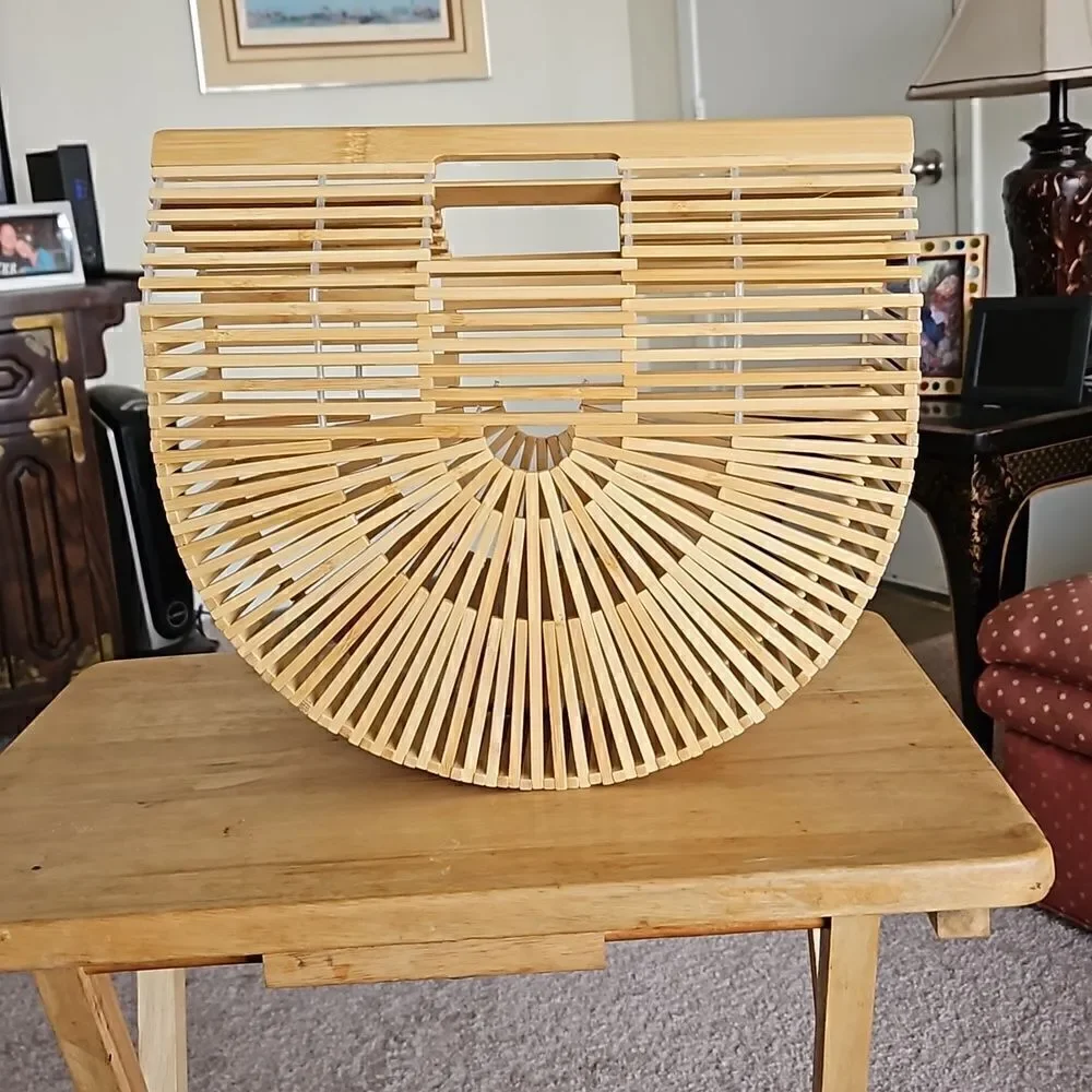 NWOT Bamboo tote bag